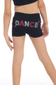KIDS "DANCE" SEQUIN & STUD BOYSHORTS
