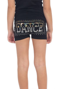 KIDS TWO TONE DANCE SEQUIN BOYSHORTS