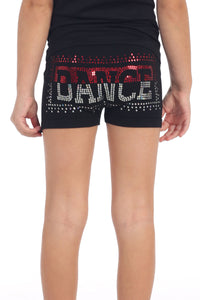 KIDS TWO TONE DANCE SEQUIN BOYSHORTS