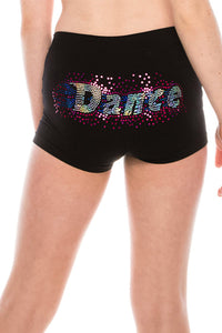 KIDS DANCE SEQUIN BOYSHORTS