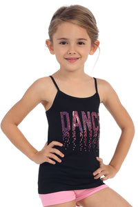 KIDS DANCE SEQUIN CAMI