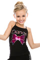 KIDS BOW TIE DANCE SEQUIN CAMI