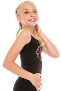 KIDS DANCE LOVE LIP SEQUIN FULL LENGTH CAMI