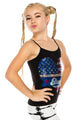 KIDS AMERICAN FLAG SEQUIN CAMI
