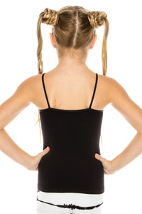 KIDS "LOVE DANCE" SEQUIN CAMI TOP