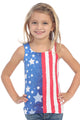 KIDS AMERICAN FLAG PRINT TANK TOP