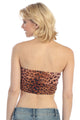 LEOPARD PRINT TUBE TOP