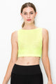 SLEEVELESS FISHNET TANK CROP TOP
