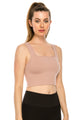 SQUARE NECK CROP TANK