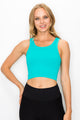 RIBBED CROP TANK TOP