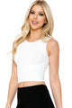 CROPPED MUSCLE TANK TOP