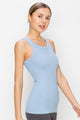 RIBBED TANK TOP