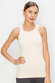 RIBBED TANK TOP