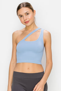 CUTOUT CROP TANK TOP