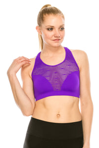 FISHNET RACERBACK TANK TOP