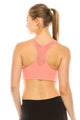 PADDED MESH RACERBACK SPORTS BRA