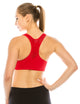 PADDED MESH RACERBACK SPORTS BRA