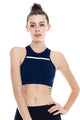 DOUBLE LAYERED MESH RACERBACK SPORTS BRA
