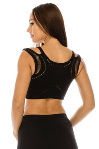 MESH SPORTS BRA