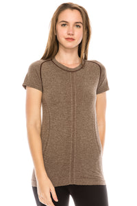 HEATHER SHORT SLEEVE TOP