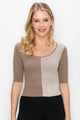 GEMINI SHORT SLEEVE CROP TOP