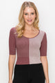 GEMINI SHORT SLEEVE CROP TOP