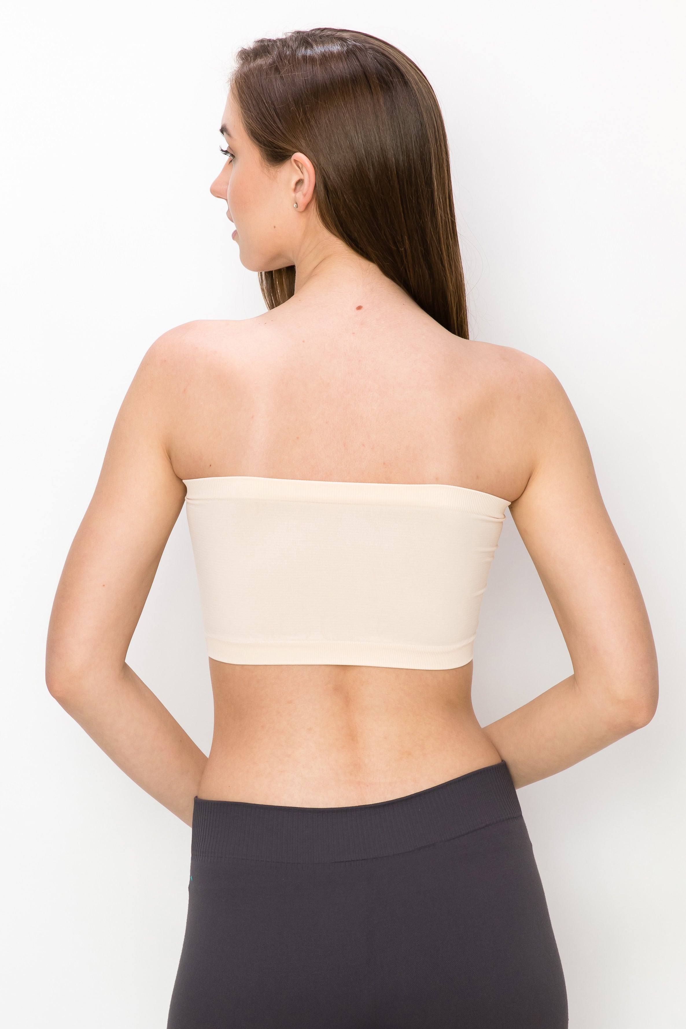 Kurve Medium Length Tube Top with Built-in Shelf Bra, UV Protective Fabric  UPF 50+ (Made with Love in The USA)