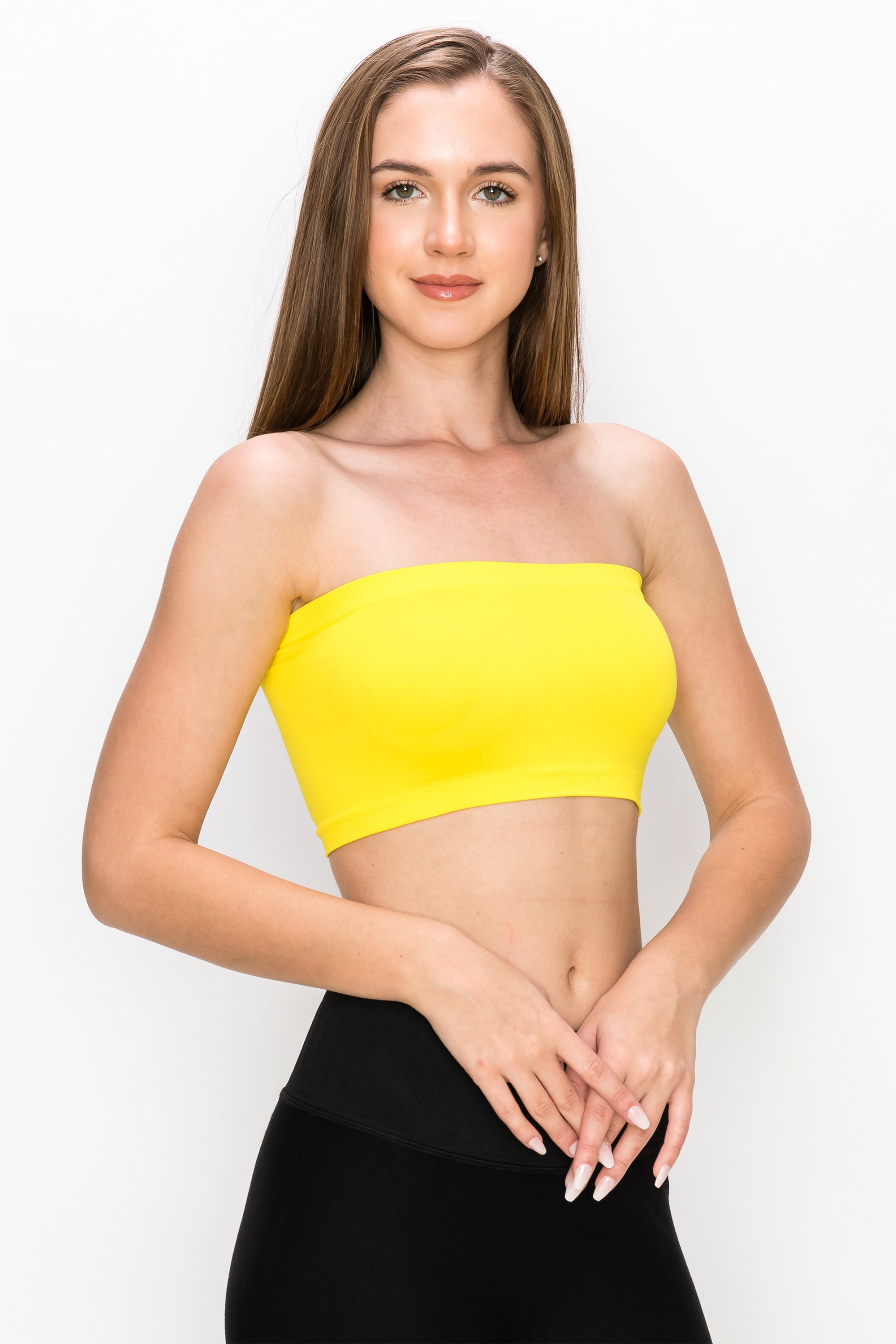 Kurve Premium Seamless Reversible Mini Bandeau Tube Top, UV Protective  Fabric UPF 50+ (Made with Love in The USA) Dark Navy : : Clothing,  Shoes & Accessories