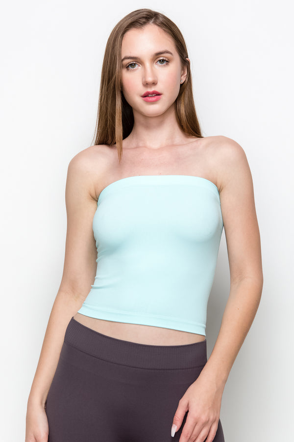 KURVE BUTTER SOFT SEAMLESS MEDIUM LENGTH TUBE TOP