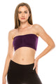 RUCHED FRONT TUBE TOP