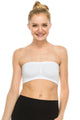 RUCHED FRONT TUBE TOP