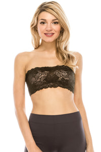 LACE REVERSIBLE TUBE TOP
