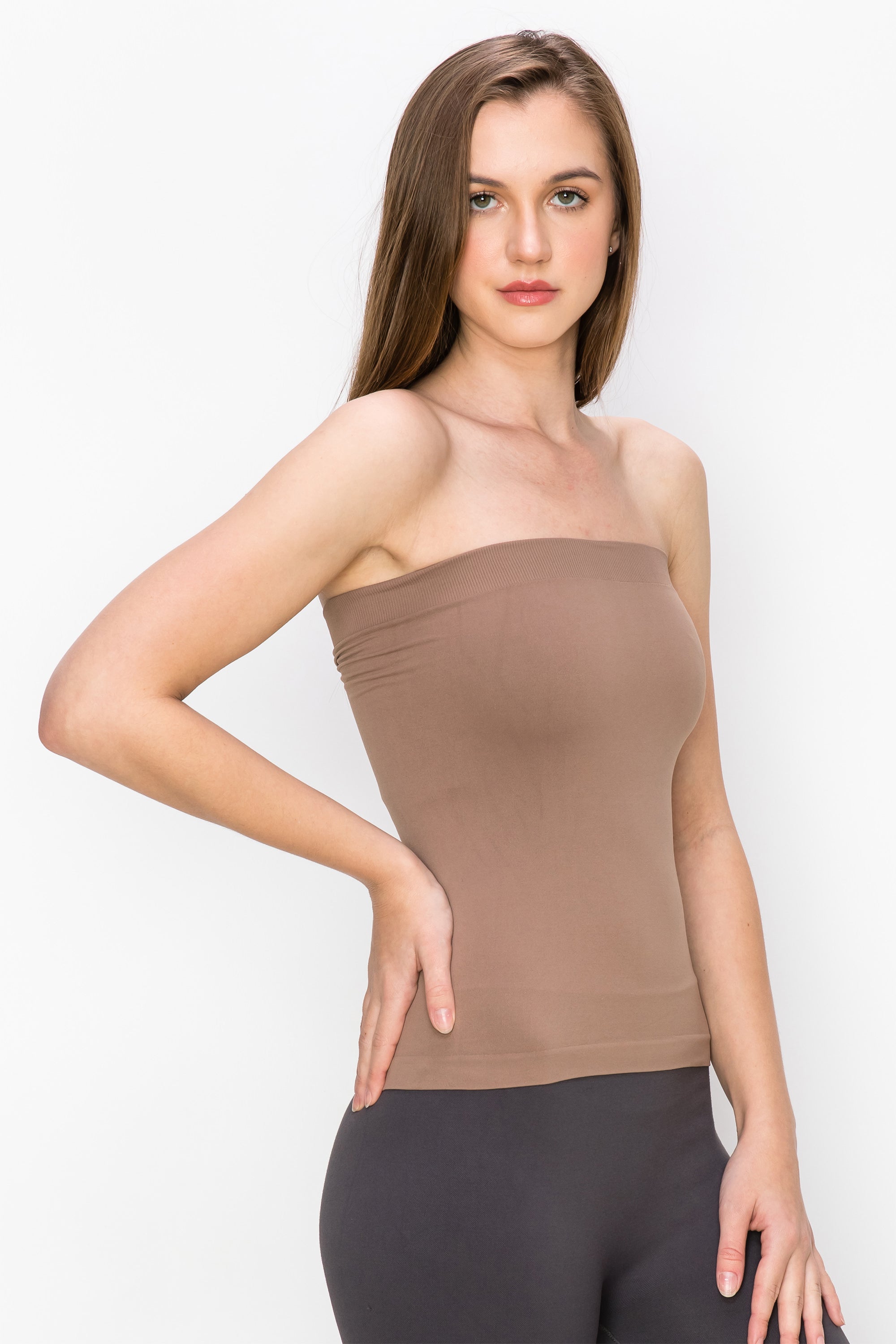 Tube Top With Built-in Bra