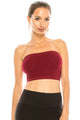 SMOCKED TUBE TOP