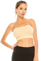 SMOCKED TUBE TOP