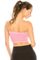 SMOCKED TUBE TOP