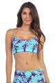 MARBLE TIE DYE BANDEAU CAMI TOP