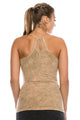 VINTAGE DYE KEYHOLE BACK CAMI TOP