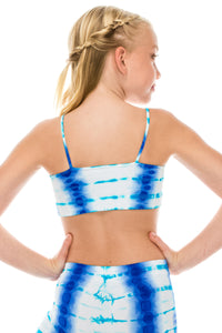 KIDS MULTI COLOR TIE DYE BRA TOP