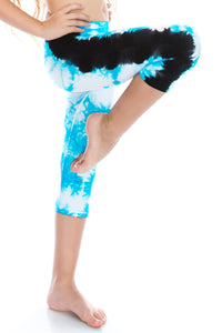 KIDS TIE DYE COLOR LEGGINGS